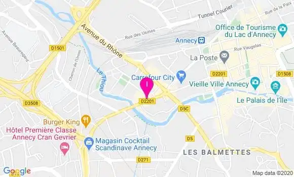 Localisation Jean Marc Boussy