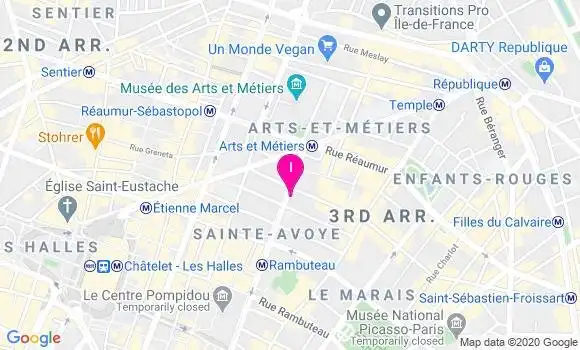 Localisation Emmanuel Davy