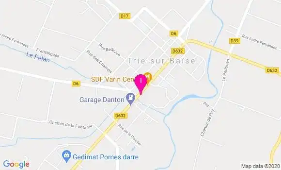 Localisation Angélique Le Clanche