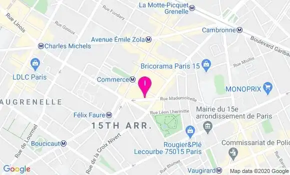 Localisation Nathalie Landre