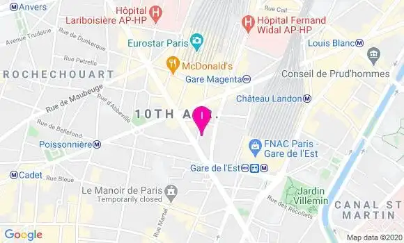 Localisation Delphine Lemonnier