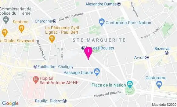 Localisation Jocelyne Cadiou Gasqueres
