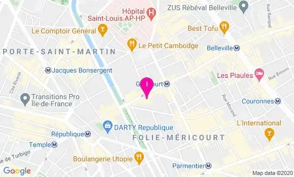 Localisation Nadia Cornet