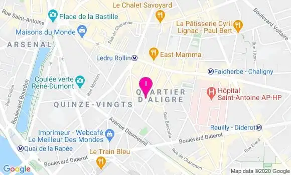 Localisation Francoise Rouveirolles