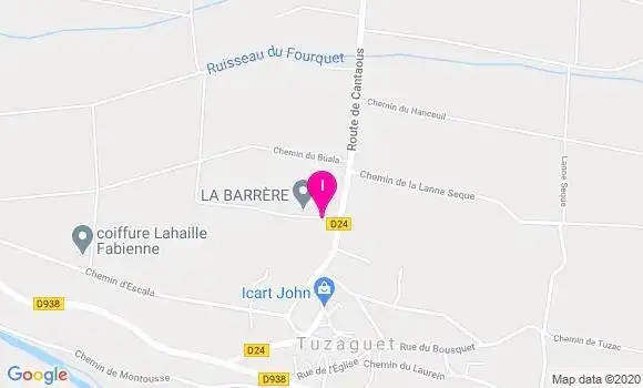 Localisation Nathalie Cauquil