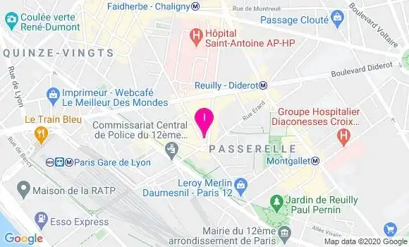 Localisation Francoise Marcellin