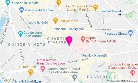 Localisation Catherine Gerard
