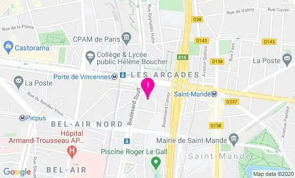 Localisation Thierry Vergnes