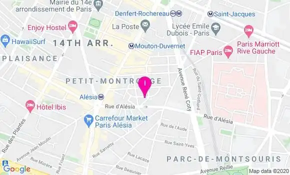 Localisation Aude Bompas