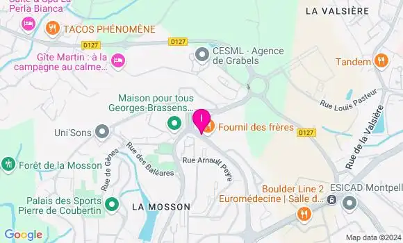 Localisation Delphine Laforge