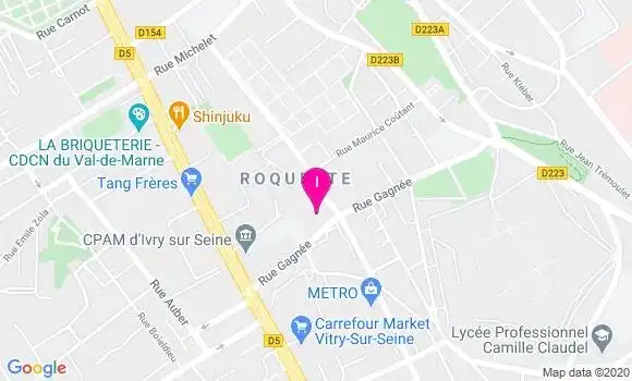 Localisation Cyrille Bodereau