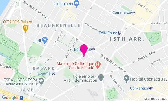 Localisation Valerie Bodereau