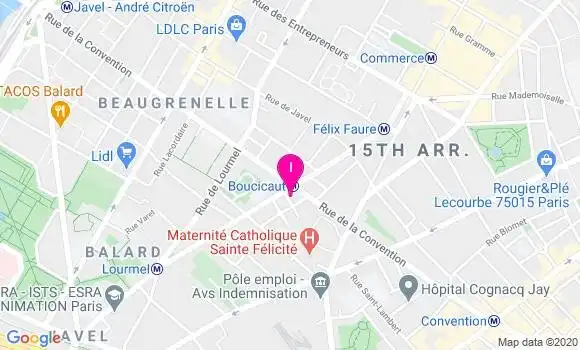Localisation Virginie Hunger