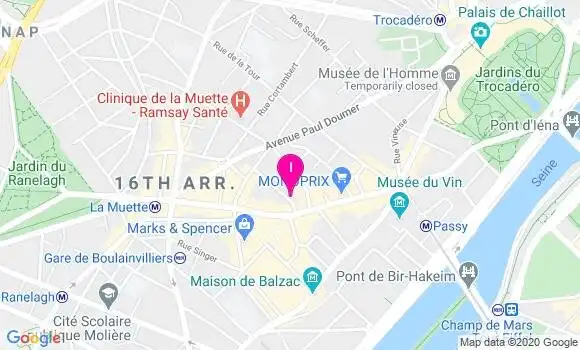 Localisation Virginie Bros