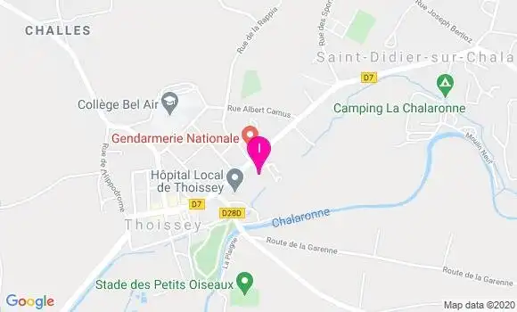 Localisation Marie Mongin