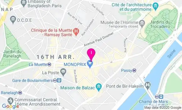 Localisation Magalie Vallancourt
