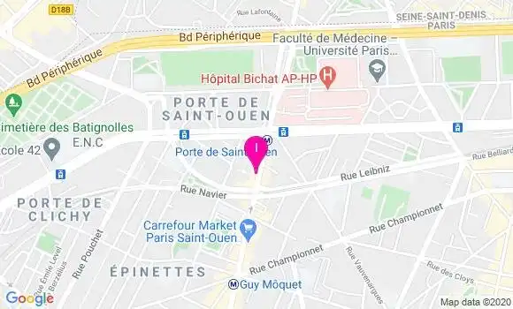 Localisation Nicole Chapuis