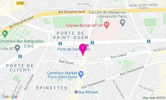 Localisation Claude Mevel