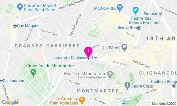 Localisation Marc Dinh