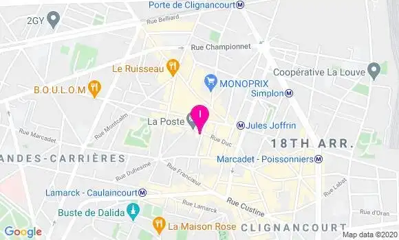 Localisation Valentine Caramalli