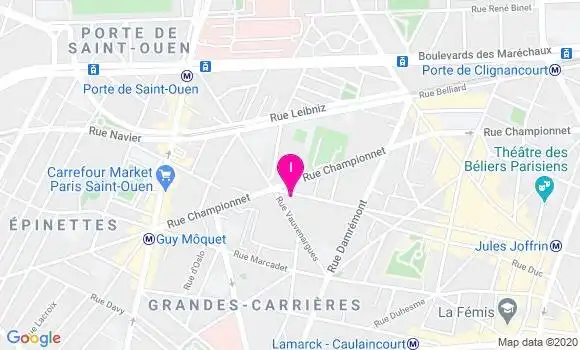 Localisation Aurelia Dontot
