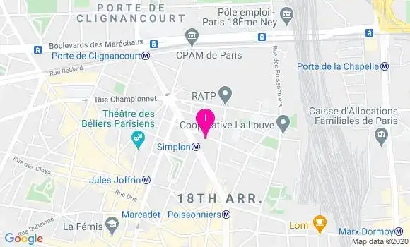 Localisation Valerie Cesmat