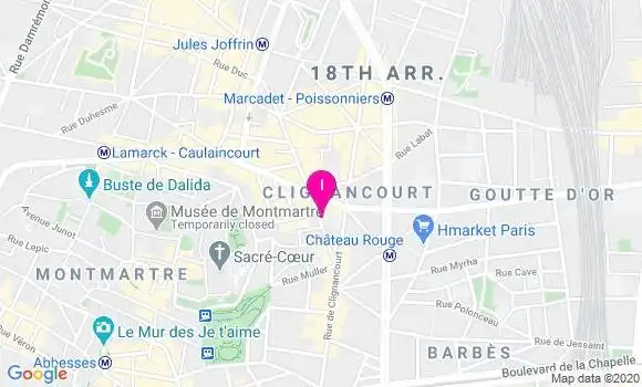 Localisation Raphael Montaye