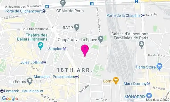 Localisation Ilies Benyelles