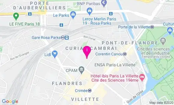 Localisation Catherine Sevestre