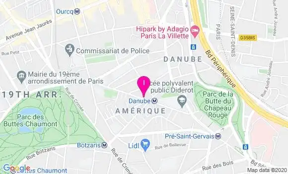 Localisation Rose Anne Sicot