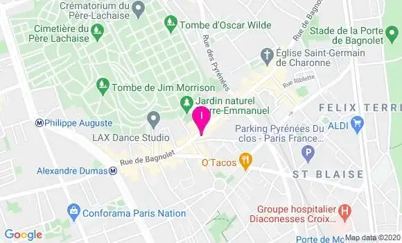 Localisation Caroline Potel
