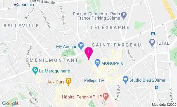 Localisation Patricia Poulard Moreau