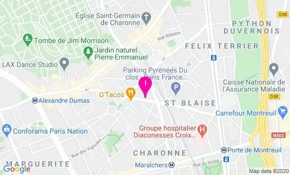 Localisation Emeline Sakam Fankam
