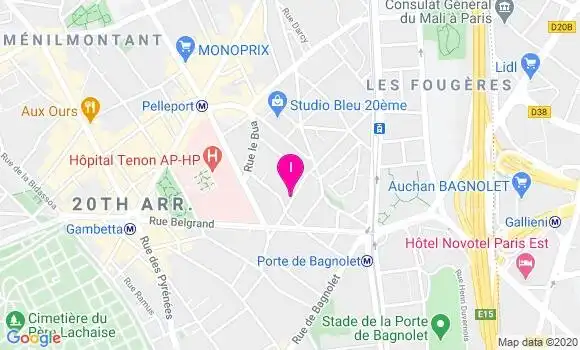Localisation Aline Maudon