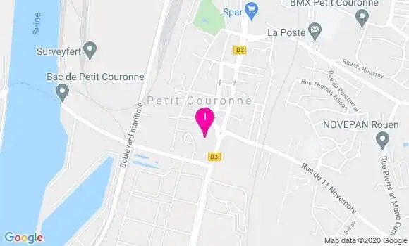 Localisation Catherine Bordet Blanchard