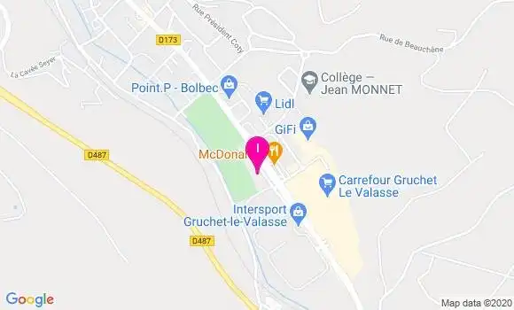 Localisation Fatima Bailly