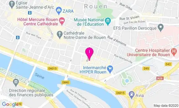 Localisation Sandrine Bureau