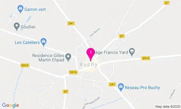 Localisation Caroline Flambart