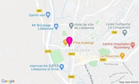 Localisation Fabienne Lefebvre