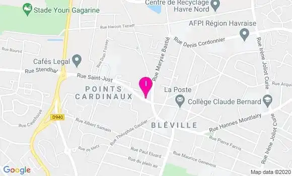 Localisation Hubert Beaudoin
