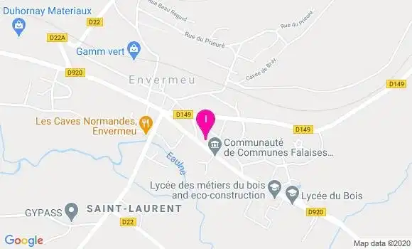Localisation Audrey Bourdon