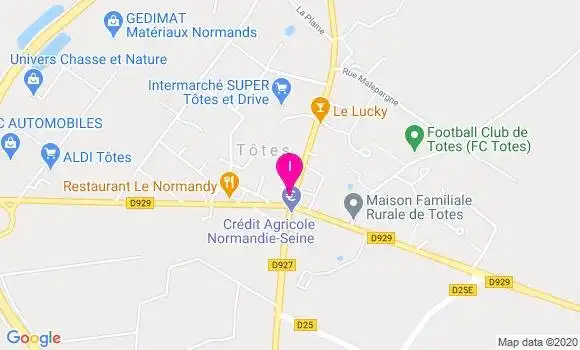 Localisation Amelie Berny