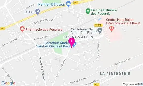Localisation Sophie Chatel