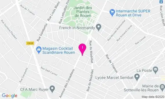 Localisation Sandrine Capron Mayette