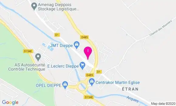 Localisation Stephanie Grandsire