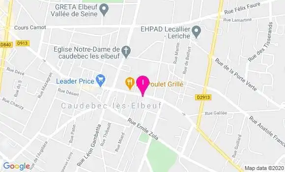 Localisation Laetitia Delandre
