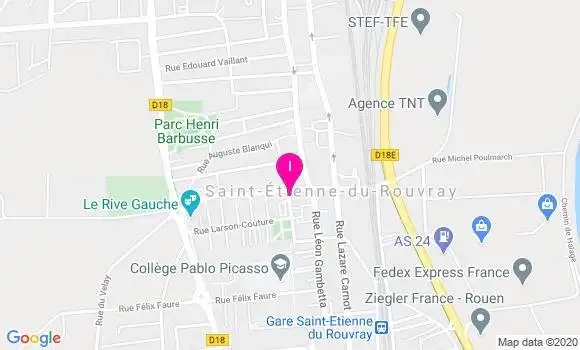 Localisation Fabien Mandeville
