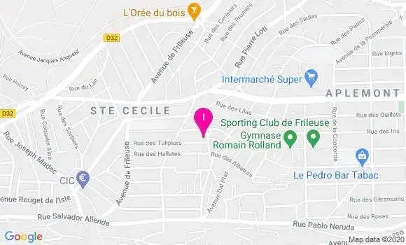 Localisation Willy Dinalle