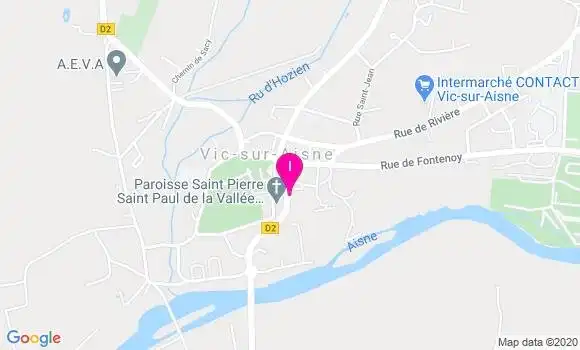 Localisation Nathalie Raverdy