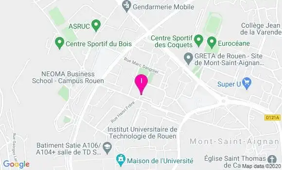 Localisation Severine Ferreira